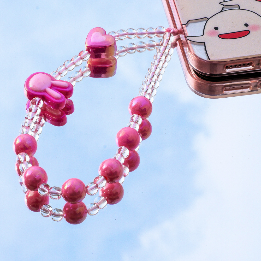 
                      
                        Pink Honey Bunny Korean Phone Charm
                      
                    