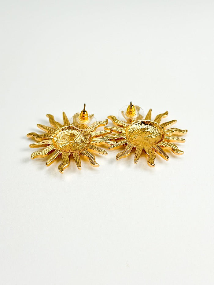 
                      
                        Gaudi’s Sun Stud Earrings - Haute Pink
                      
                    