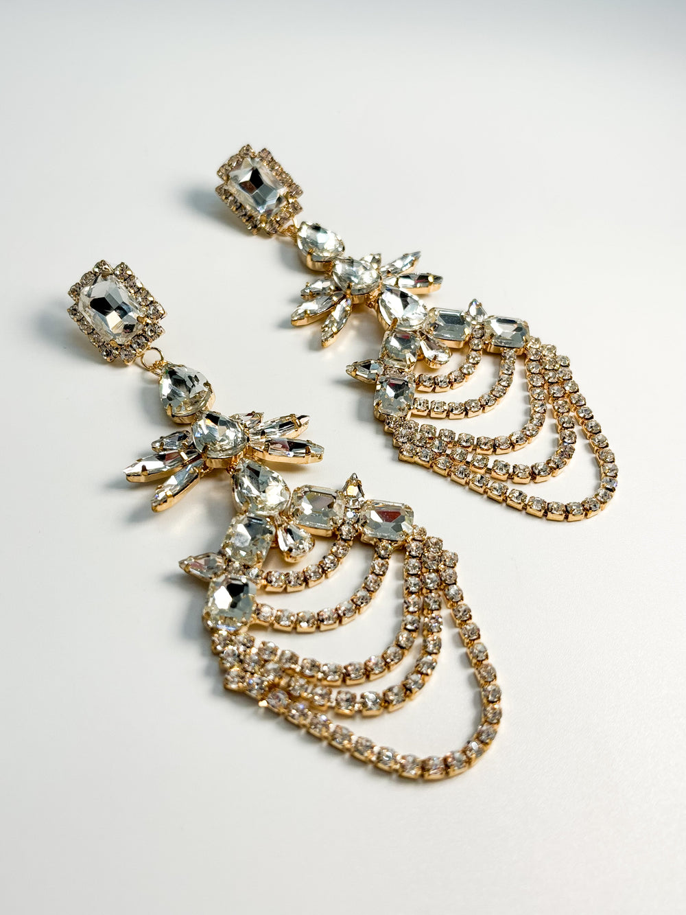 Glamorous Grande Chandelier Earrings