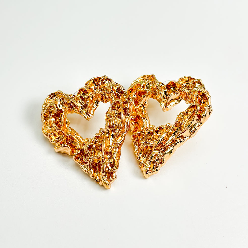 
                      
                        Vintage Couture Heart Stud Earrings
                      
                    