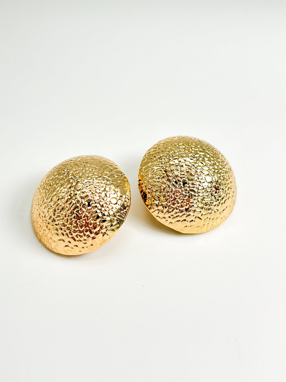 Vintage Couture Button Stud Earrings