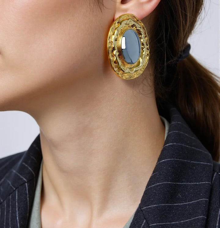 Haute Couture Two Faced Earrings